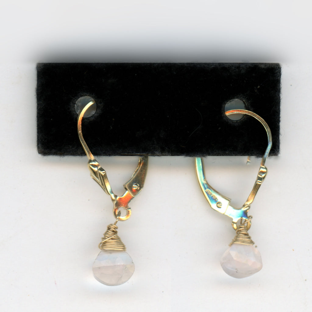 Rose Quartz Earrings