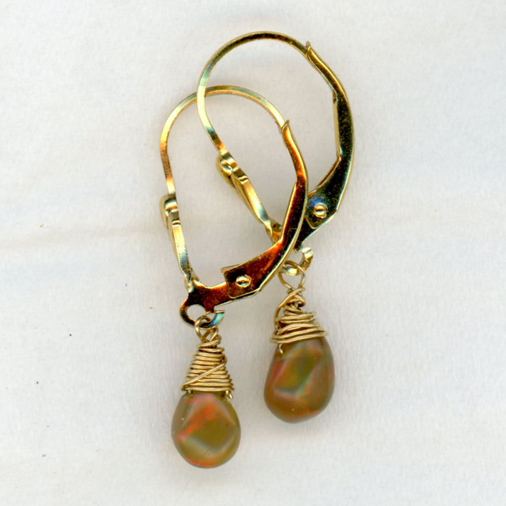 Opal Earrings
