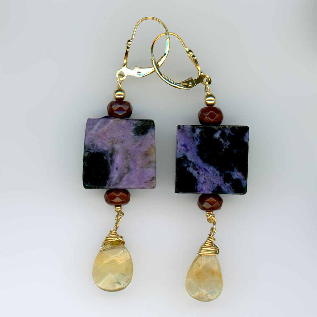 Ognyena — Mixed Gemstone Necklace Set