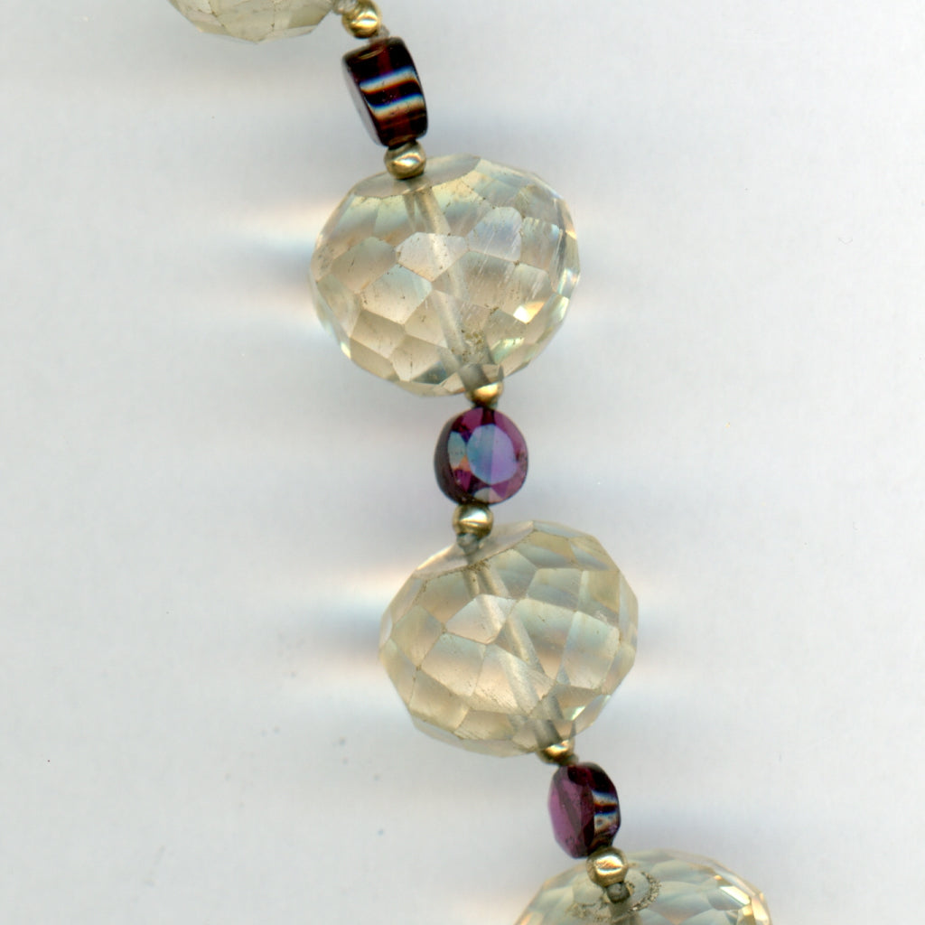 Miró Otoño — Miró Glass and Gemstone Necklace
