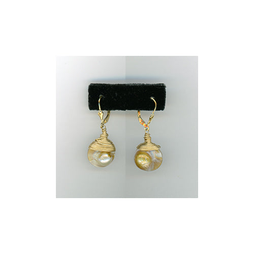 Mabé Pearl Earrings
