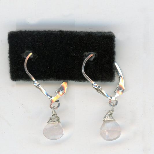 Rose Quartz Earrings