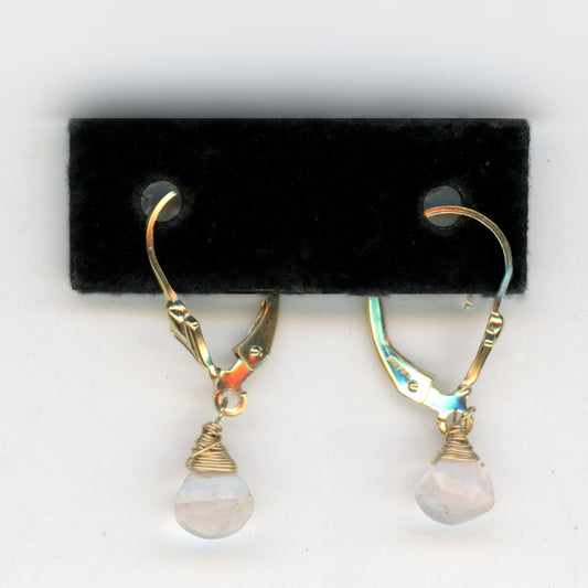 Rose Quartz Earrings