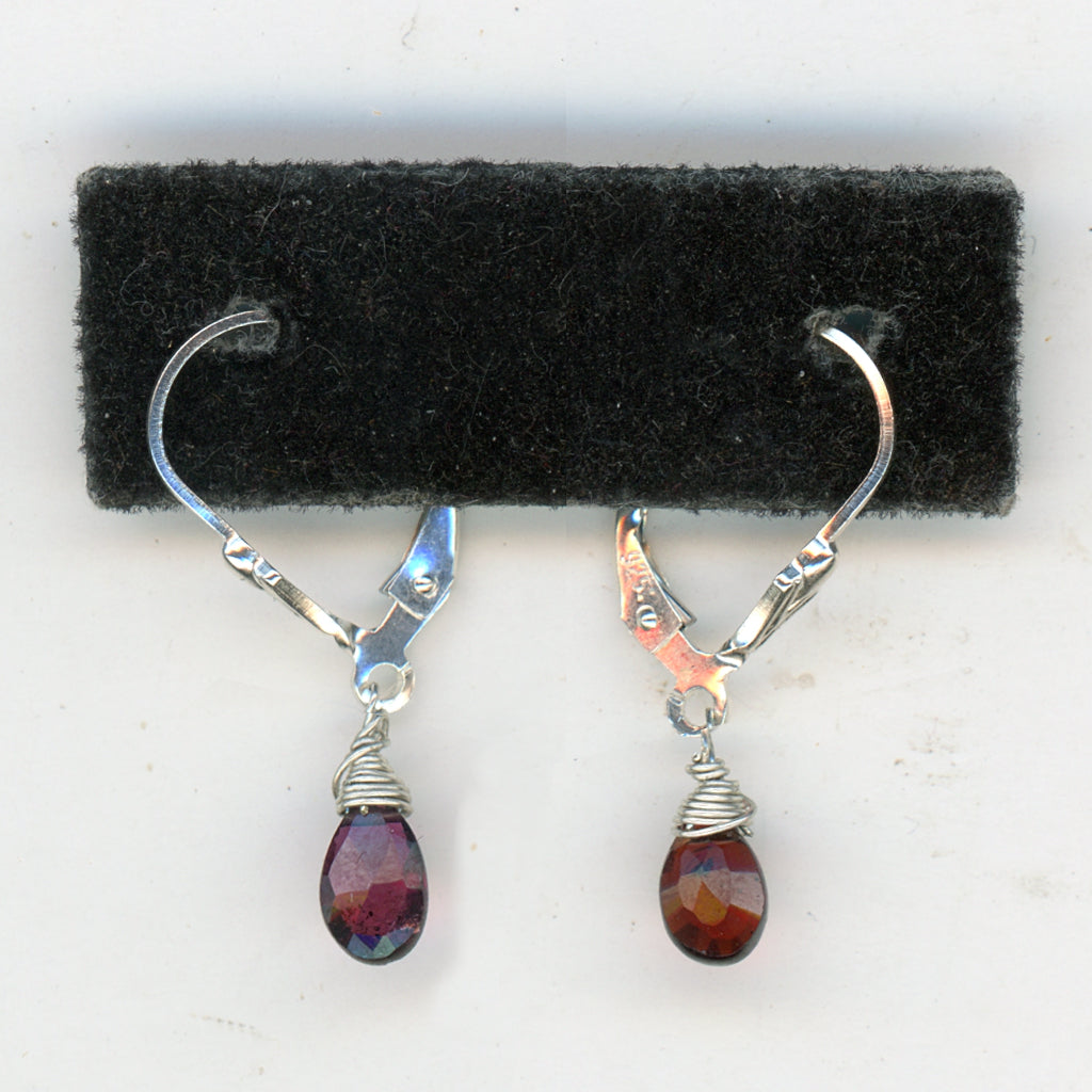 Garnet Earrings