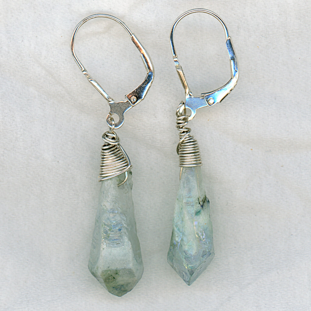 Druzy Quartz Earrings