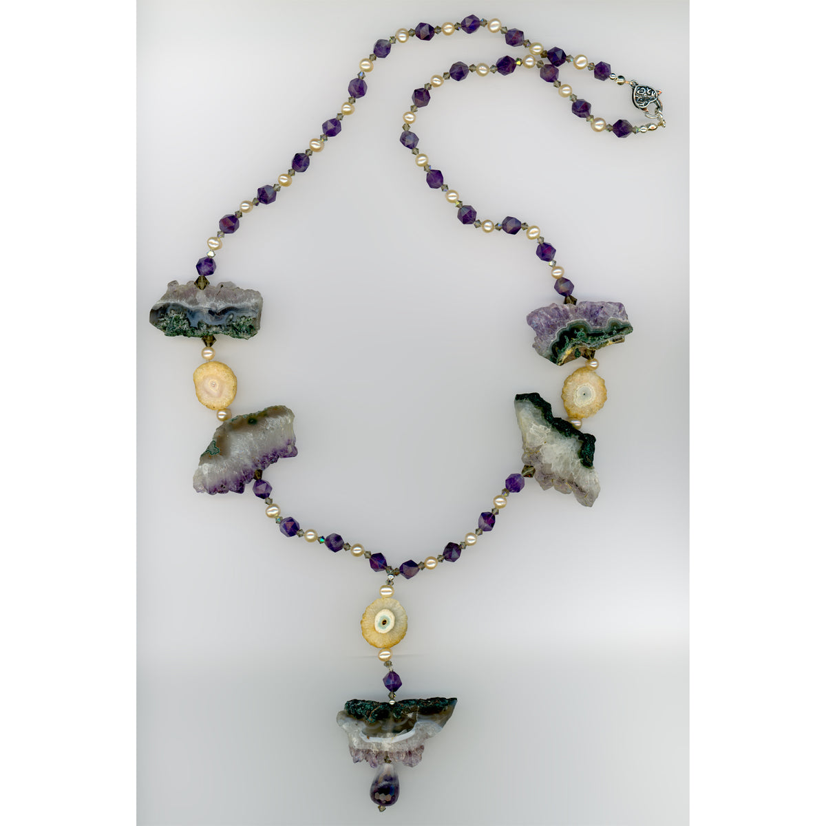 Amethyst Lavalier