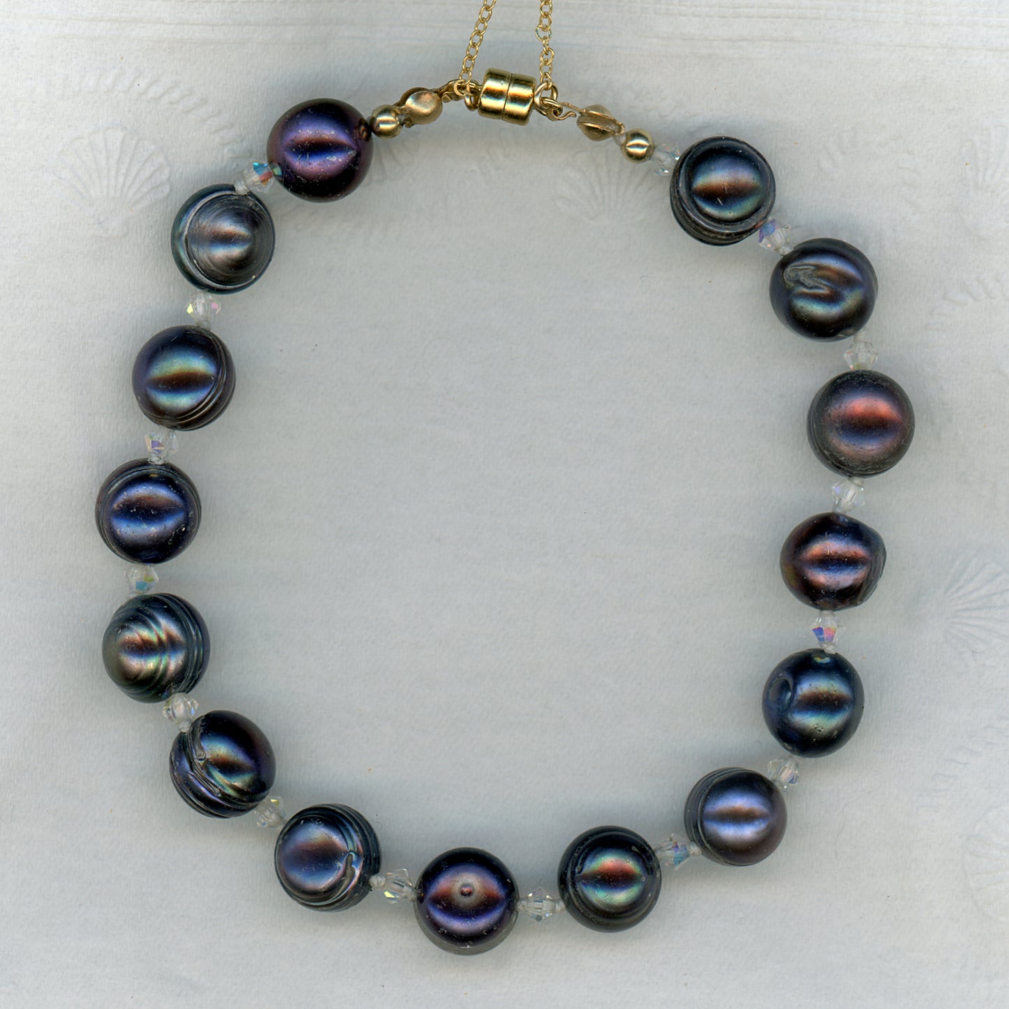 Black Freshwater Pearl Bracelet