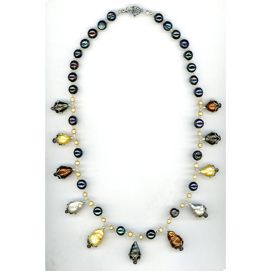 Faerie Queen Pearl Necklace