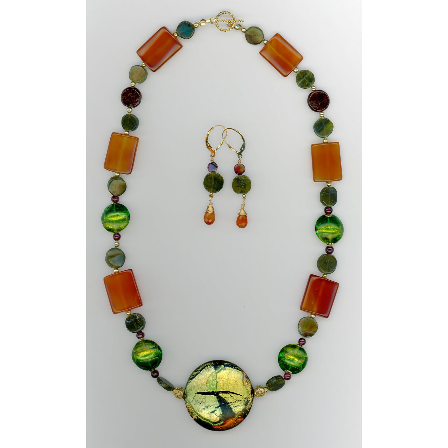 Ceres - Necklace and Earring Set