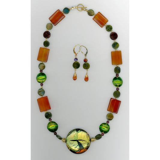 Ceres - Necklace and Earring Set